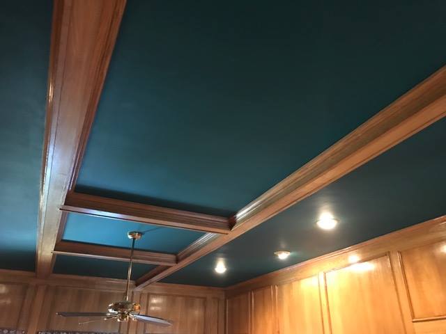 Ceiling Painting 1 - Before Ceiling Painting 1 - Before